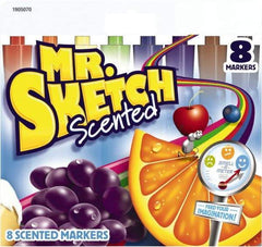 Mr. Sketch - Assorted Colors, Art Marker - Chisel Tip - Exact Industrial Supply