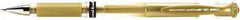 Uni-Ball - 1mm Stick Pen - Gold - Exact Industrial Supply