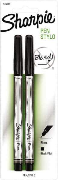 Sharpie - Extra Fine Porous Point Pen - Black - Exact Industrial Supply