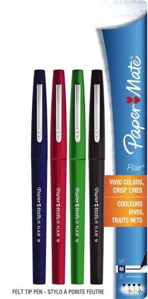 Paper Mate - Ultra Fine Porous Point Pen - Assorted Colors - Exact Industrial Supply
