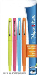 Paper Mate - Medium Porous Point Pen - Assorted Colors - Exact Industrial Supply