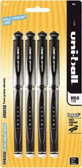 Uni-Ball - 1mm Stick Pen - Black - Exact Industrial Supply