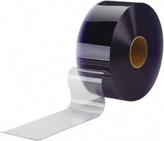 TMI, LLC - Clear Smooth Bulk Strip Roll, Low Temperature Dock Curtain Strips - 12" Wide x 75' Long x 1/8" Thick, PVC - Exact Industrial Supply