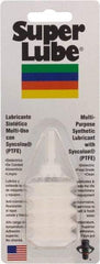 Synco Chemical - 1 oz Bellow Synthetic Lubricant w/PTFE General Purpose Grease - Translucent White, Food Grade, 450°F Max Temp, NLGIG 2, - Exact Industrial Supply