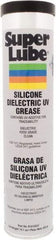 Synco Chemical - 14.1 oz Cartridge Silicone Heat-Transfer Grease - Translucent White, Food Grade, 450°F Max Temp, NLGIG 2, - Exact Industrial Supply