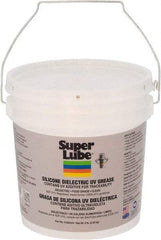 Synco Chemical - 5 Lb Pail Silicone Heat-Transfer Grease - Translucent White, Food Grade, 450°F Max Temp, NLGIG 2, - Exact Industrial Supply
