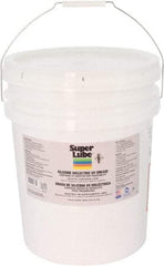 Synco Chemical - 30 Lb Pail Silicone Heat-Transfer Grease - Translucent White, Food Grade, 450°F Max Temp, NLGIG 2, - Exact Industrial Supply