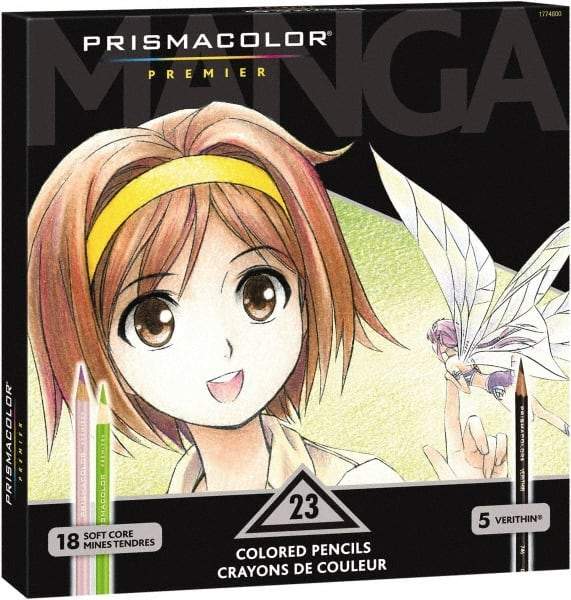 Prismacolor - Manga Colored Pencil - Assorted Colors - Exact Industrial Supply
