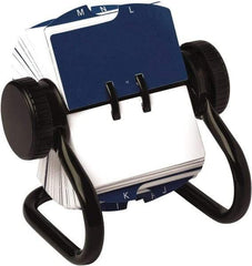 Rolodex - 500 Open Rotary - 6-1/2 x 5-5/8 x 5-1/8" - Exact Industrial Supply