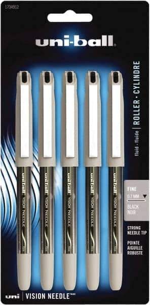 Uni-Ball - Roller Ball 0.7mm Stick Pen - Black - Exact Industrial Supply