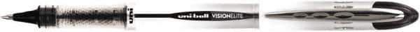 Uni-Ball - Roller Ball 0.5mm Stick Pen - Black - Exact Industrial Supply