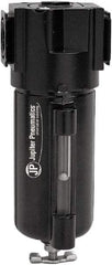 PRO-SOURCE - 75 CFM Oil/Water Condensate Separation Filter - 3/8" 250 psi, Manual Drain - Exact Industrial Supply