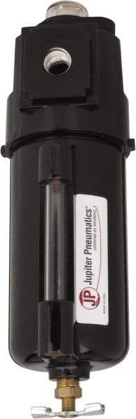 PRO-SOURCE - 27 CFM Oil Removal Filter - 1/4" 250 psi, Manual Drain - Exact Industrial Supply