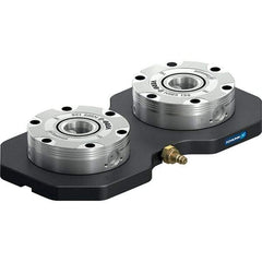 Schunk - NSL Manual CNC Quick Change Clamping Module - 2 Module Center, Top Mount, 7,500 kN Retention Force, 6 bar (87 Lb/Sq In) Unlocking Pressure, 0.005mm Repeatability - Exact Industrial Supply