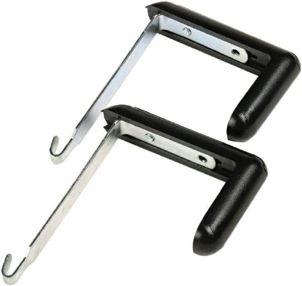 Quartet - Office Cubicle Hanger - Use with 1-1/2 to 3" Thick Partition Walls - Exact Industrial Supply