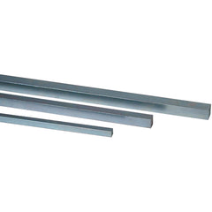 8mm × 7mm Stainless Steel Keystock 1 Meter Length - Exact Industrial Supply
