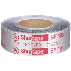 Shurtape - SF 686 UL 181B-FX Listed/Printed ShurMASTIC Butyl Foil Tape - Exact Industrial Supply