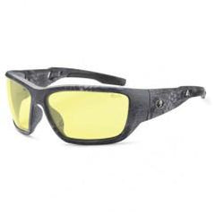 BALDR-TY YELLOW LENS SAFETY GLASSES - Exact Industrial Supply