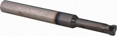 Scientific Cutting Tools - M10x1.50 Metric Coarse, 0.31" Cutting Diam, 3 Flute, Solid Carbide Helical Flute Thread Mill - Internal Thread, 1" LOC, 3-1/2" OAL, 3/8" Shank Diam - Exact Industrial Supply