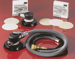 #57582 - 5" - Air Powered Random Orbital Sander - Exact Industrial Supply