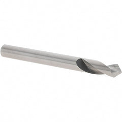 Chicago-Latrobe - 1/4" Body Diam, 90°, 2-1/2" OAL, Solid Carbide Spotting Drill - Exact Industrial Supply