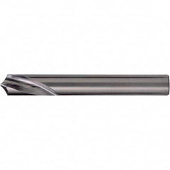 Chicago-Latrobe - 1/4" Body Diam, 120°, 2-1/2" OAL, Solid Carbide Spotting Drill - Exact Industrial Supply