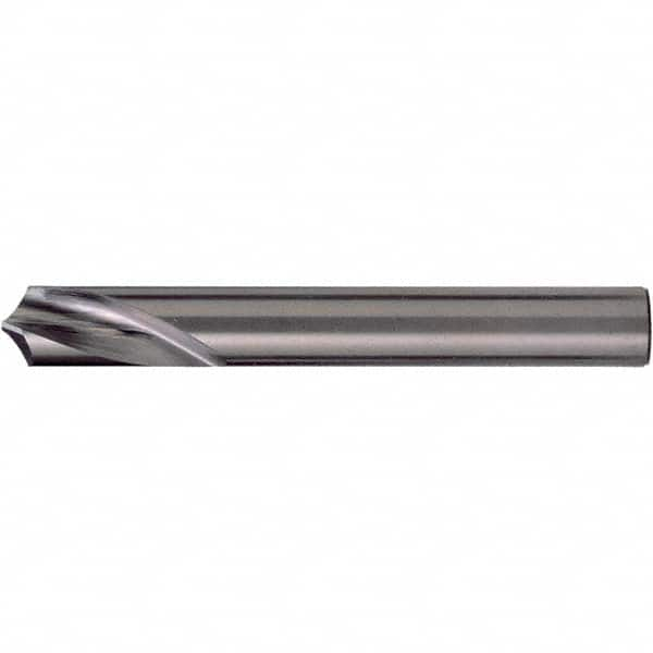 Chicago-Latrobe - 5/8" Body Diam, 120°, 4-1/4" OAL, Solid Carbide Spotting Drill - Exact Industrial Supply