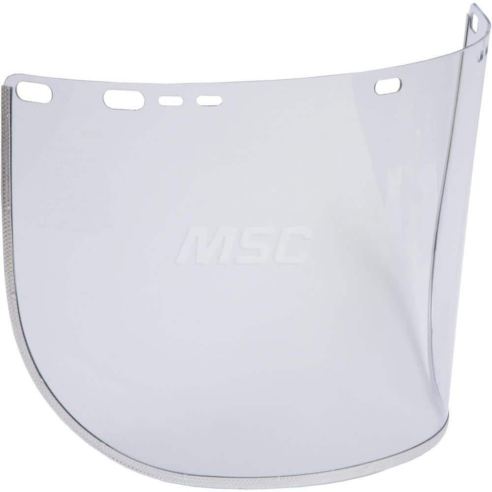 Face Shield Windows & Screens: Replacement Window, Clear, 8″ High, 0.06″ Thick Jackson 170-B Headgear, Excellent Flexibility, ANSI Z87.1