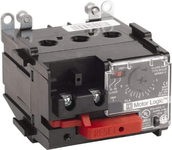 Square D - NEMA Size 00, 600 VAC, Thermal NEMA Overload Relay - For Use with Motor Logic - Exact Industrial Supply