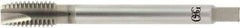 OSG - 1-12 UNF, 4 Flute, HR Finish, Powdered Metal Spiral Point Tap - Plug Chamfer, Right Hand Thread, 5-3/4" OAL, 2-9/16" Thread Length, 1.021" Shank Diam, 3B Class of Fit, Series 337NI - Exact Industrial Supply