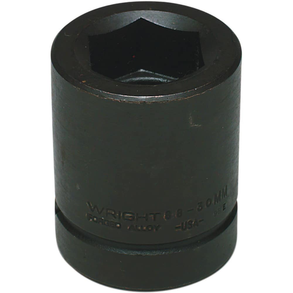 Wright Tool & Forge - Impact Sockets; Drive Size: 1 ; Size (mm): 90.0000 ; Type: Standard ; Style: Impact Socket ; Style: Impact Socket ; Style: Impact Socket - Exact Industrial Supply