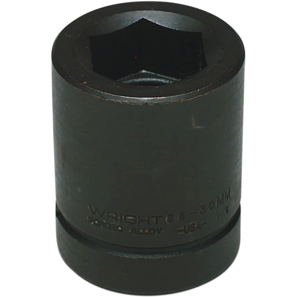 Wright Tool & Forge - Impact Sockets; Drive Size: 1 ; Size (mm): 60.0000 ; Type: Standard ; Style: Impact Socket ; Style: Impact Socket ; Style: Impact Socket - Exact Industrial Supply