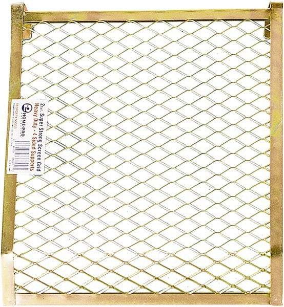 Premier Paint Roller - 2 Gal Compatible Paint Bucket Grid - 9" Roller Compatibility, Steel - Exact Industrial Supply