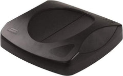 Rubbermaid - Square Lid for Use with 23 Gal Square Trash Cans - Gray, For Untouchable Trash Cans - Exact Industrial Supply