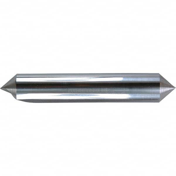 Melin Tool - 3/8" Head Diam, 3/8" Shank Diam, 1 Flute 100° Solid Carbide Countersink - Exact Industrial Supply
