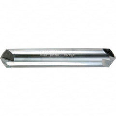Melin Tool - 3/8" Head Diam, 3/8" Shank Diam, 4 Flute 82° Solid Carbide Countersink - Exact Industrial Supply