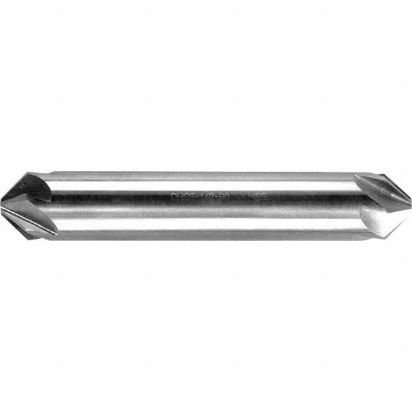 Melin Tool - 3/4" Head Diam, 3/4" Shank Diam, 6 Flute 60° High Speed Steel Countersink - Exact Industrial Supply