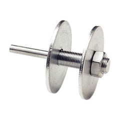 WALTER Surface Technologies - Wheel Mandrel - 1" Max Wheel Width, 1/4" Shank Diam - Exact Industrial Supply