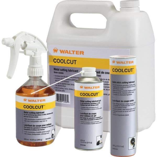 WALTER Surface Technologies - CoolCut, 55 Gal Bottle Cutting Fluid - Liquid, For Broaching, Drilling, Milling, Reaming, Sawing, Shearing, Tapping - Exact Industrial Supply