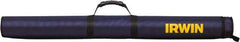 Irwin - 48" Long, Level Hard Case Mount - Blue, Use with Utility Levels - Exact Industrial Supply