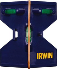 Irwin - Post Levels Number of Vials: 3 Vial Types: (1) Plumb; (2) Level - Exact Industrial Supply