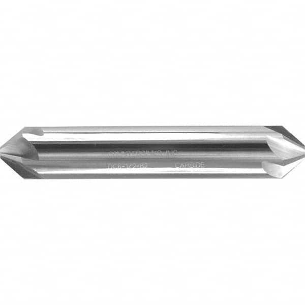 Melin Tool - 1/2" Head Diam, 1/2" Shank Diam, 6 Flute 82° Solid Carbide Countersink - Exact Industrial Supply