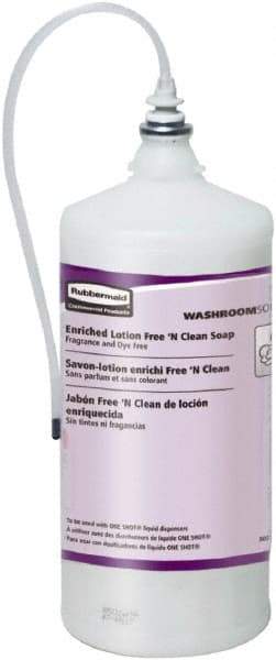 Rubbermaid - 800 mL Dispenser Refill Lotion Hand Cleaner - White, Fragrance Free Scent - Exact Industrial Supply