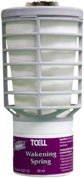 Rubbermaid - 48 mL Air Freshener Dispenser Refill - Wakening Spring, Compatible with TCell Odor Control System Dispensers - Exact Industrial Supply