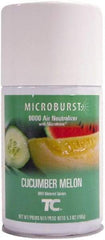 Rubbermaid - 5.3 oz Air Freshener Dispenser Aerosol Refill - Cucumber Melon, Compatible with Microburst 9000 Dispensers - Exact Industrial Supply