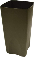 Rubbermaid - 7.125 Gal Square Rigid Trash Can Liner - 365.25mm Long x 336.55mm High, Compatible with Container Series 3966, 3967, 9P90, 9P91, FG9P9000, FG9P9100 - Exact Industrial Supply