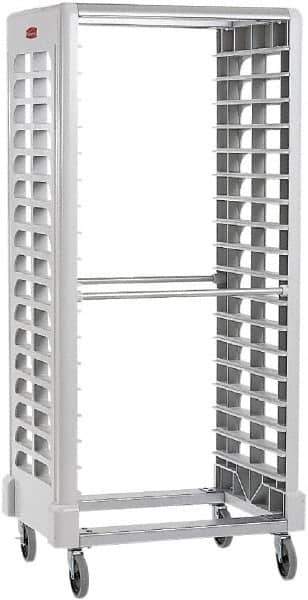 Rubbermaid - 18 Shelf, White Pan Storage Rack - 603.25mm Wide x 1,724.15mm High x 31-3/4" Deep - Exact Industrial Supply