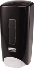 Rubbermaid - 1000 to 1300 mL Foam/Liquid Hand Soap Dispenser - Plastic, Wall Mounted, Black - Exact Industrial Supply