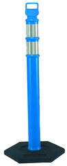 Delineator Blue with 10lb. Base - Exact Industrial Supply