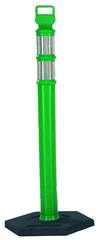 Delineator Green with 10lb. Base - Exact Industrial Supply